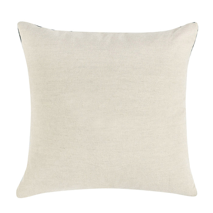Villa By Classic Home - LN Bikram Ivory/Mocha Cream 22x22 Pillows -Set of 2- V280008 - GreatFurnitureDeal