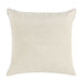 Villa By Classic Home - LN Bikram Ivory/Mocha Cream 22x22 Pillows -Set of 2- V280008 - GreatFurnitureDeal