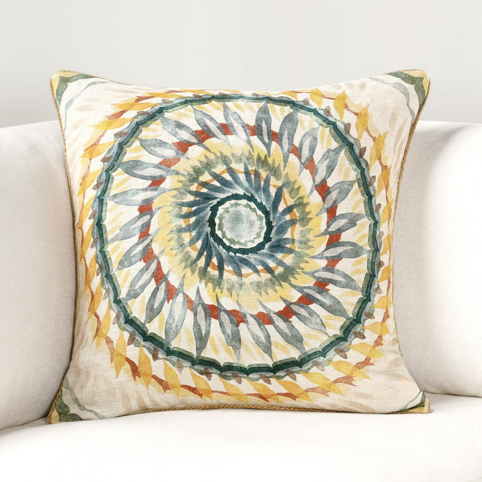 Villa By Classic Home - CA Mesta Blue Multi 20x20 Pillows (Set of 2) - V300022 - GreatFurnitureDeal