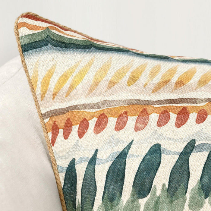 Villa By Classic Home - CA Cetara Blue Multi 22x22 Pillows (Set of 2) - V300023 - GreatFurnitureDeal