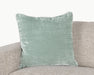 Villa By Classic Home - SLD Lexington Pale Aqua 22"x 22" Pillows (Set of 2) - V310027 - GreatFurnitureDeal