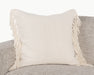 Villa By Classic Home - EQ Volta Ivory 22x22 Pillows (Set of 2) - V310037 - GreatFurnitureDeal