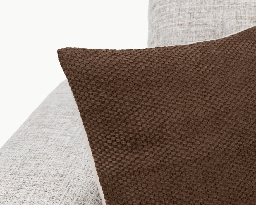 Villa By Classic Home - SLD Bassinet Coffee Brown 18x18 Pillows (Set of 2) - V310049 - GreatFurnitureDeal