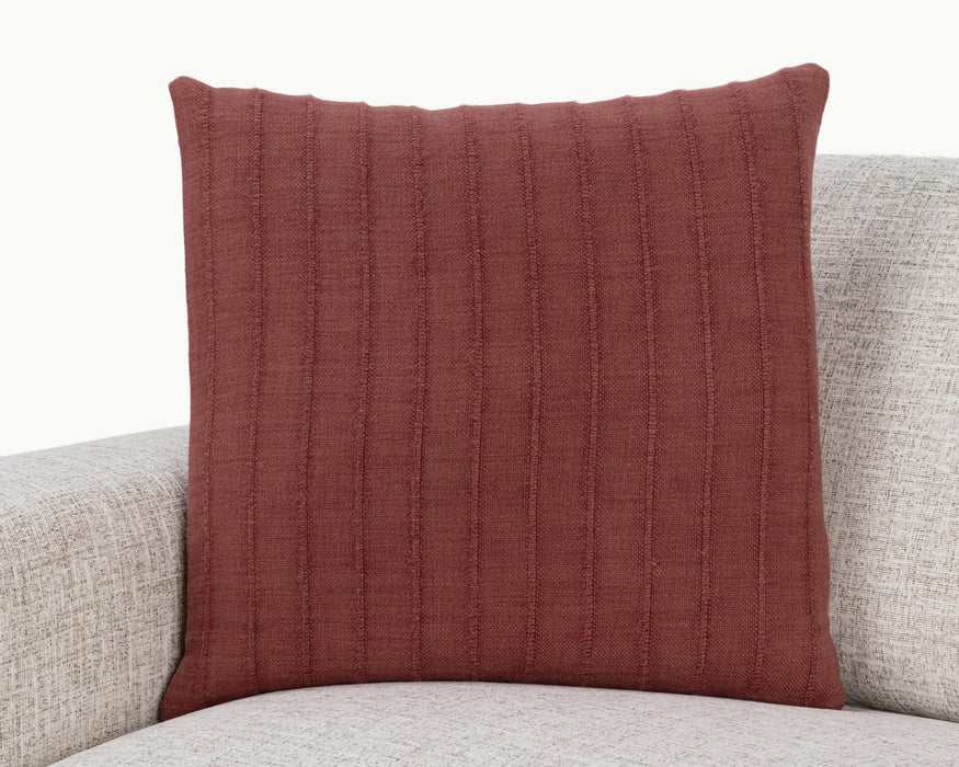 Villa By Classic Home - SLD Hunter Cherrywood Red 22x22 Pillows (Set of 2) - V310050 - GreatFurnitureDeal