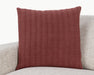 Villa By Classic Home - SLD Hunter Cherrywood Red 22x22 Pillows (Set of 2) - V310050 - GreatFurnitureDeal