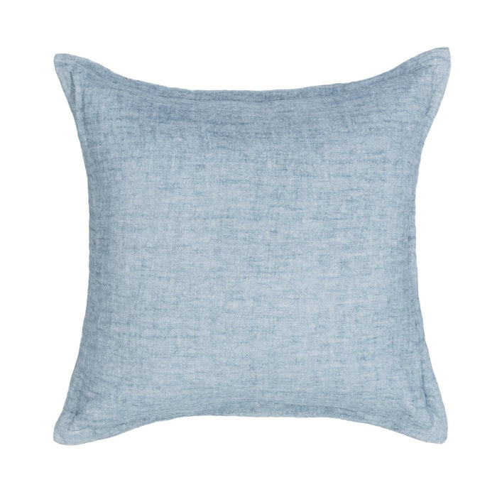 Villa By Classic Home - SLD Solstice Chambray Blue 22x22 Pillows (Set of 2) - V310051 - GreatFurnitureDeal