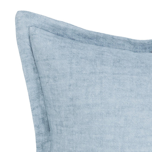 Villa By Classic Home - SLD Solstice Chambray Blue 22x22 Pillows (Set of 2) - V310051 - GreatFurnitureDeal