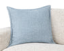 Villa By Classic Home - SLD Solstice Chambray Blue 22x22 Pillows (Set of 2) - V310051 - GreatFurnitureDeal