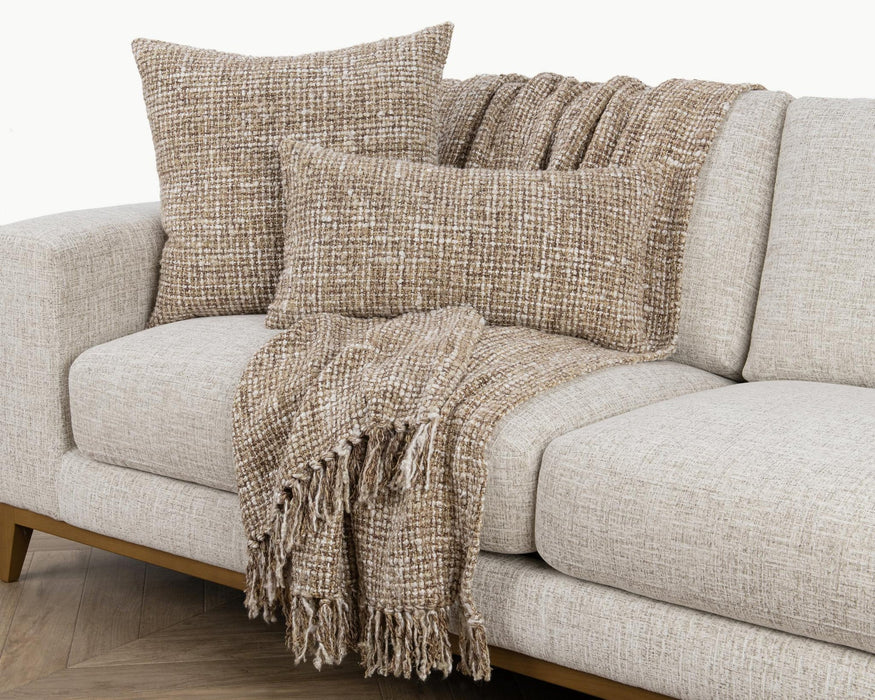 Villa By Classic Home - VC Porter Natural/Ivory 24x24 Pillows (Set of 2) - V310052 - GreatFurnitureDeal