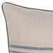 Villa By Classic Home - NV Newport Natural/Navy 22x22 Pillows -Set of 2- V310054 - GreatFurnitureDeal