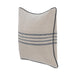 Villa By Classic Home - NV Newport Natural/Navy 22x22 Pillows -Set of 2- V310054 - GreatFurnitureDeal