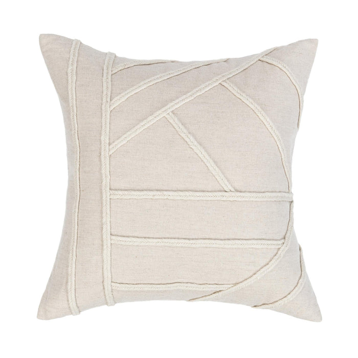 Villa By Classic Home - NV Langdon Natural 20x20 Pillows -Set of 2- V310058 - GreatFurnitureDeal