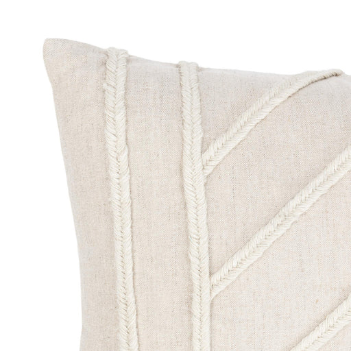 Villa By Classic Home - NV Langdon Natural 14x20 Pillows -Set of 2- V310059 - GreatFurnitureDeal