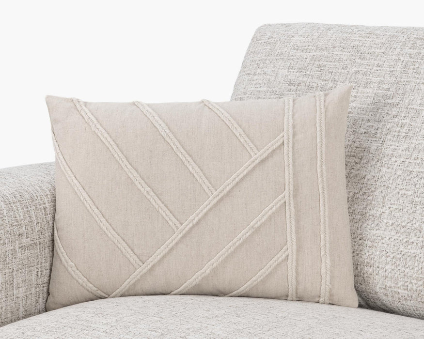Villa By Classic Home - NV Langdon Natural 14x20 Pillows -Set of 2- V310059 - GreatFurnitureDeal