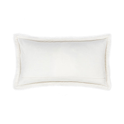 Villa By Classic Home - NV Taiga Faux Fur Ivory 14x26 Pillows -Set of 2- V310061 - GreatFurnitureDeal