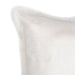 Villa By Classic Home - NV Taiga Faux Fur Ivory 22x22 Pillows -Set of 2- V310062 - GreatFurnitureDeal