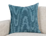 Villa By Classic Home - NV Hildene Chambray Blue 22x22 Pillows -Set of 2- V310070 - GreatFurnitureDeal