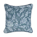 Villa By Classic Home - NV Davenport Denim Blue 22x22 Pillows -Set of 2- V310072 - GreatFurnitureDeal