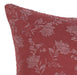 Villa By Classic Home - NV Rosecliff Burgundy Red 22x22 Pillows -Set of 2- V310074 - GreatFurnitureDeal