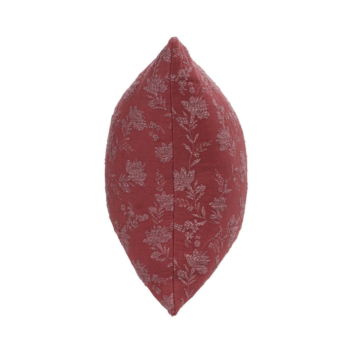 Villa By Classic Home - NV Rosecliff Burgundy Red 22x22 Pillows -Set of 2- V310074 - GreatFurnitureDeal