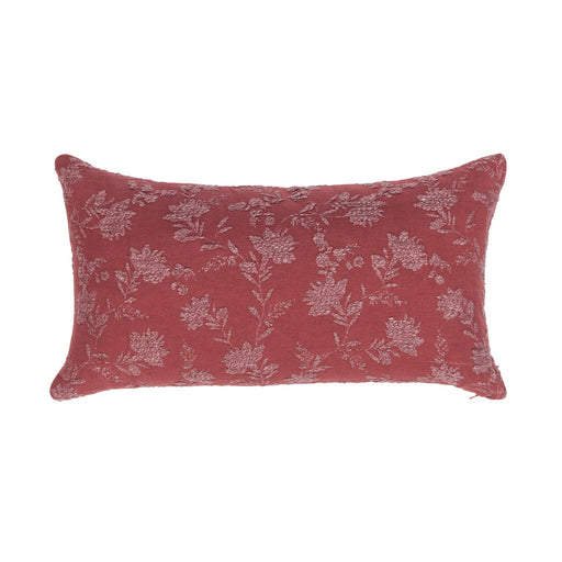 Villa By Classic Home - NV Rosecliff Burgundy Red 14x26 Pillows -Set of 2- V310075 - GreatFurnitureDeal