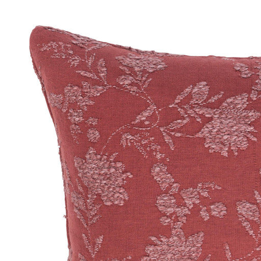 Villa By Classic Home - NV Rosecliff Burgundy Red 14x26 Pillows -Set of 2- V310075 - GreatFurnitureDeal