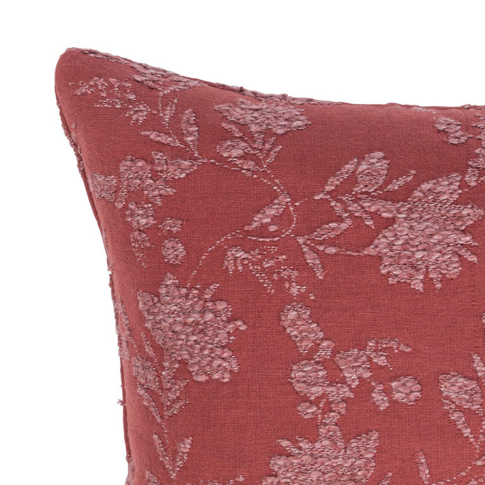 Villa By Classic Home - NV Rosecliff Burgundy Red 14x26 Pillows -Set of 2- V310075 - GreatFurnitureDeal