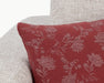 Villa By Classic Home - NV Rosecliff Burgundy Red 14x26 Pillows -Set of 2- V310075 - GreatFurnitureDeal