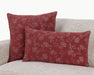 Villa By Classic Home - NV Rosecliff Burgundy Red 14x26 Pillows -Set of 2- V310075 - GreatFurnitureDeal