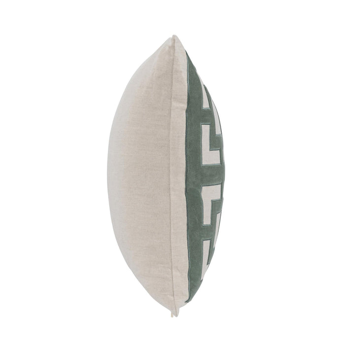 Villa By Classic Home - NV Corbin Jade Green 22x22 Pillows -Set of 2- V310076 - GreatFurnitureDeal