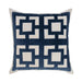 Villa By Classic Home - NV Corbin Navy Blue 22x22 Pillows -Set of 2- V310077 - GreatFurnitureDeal