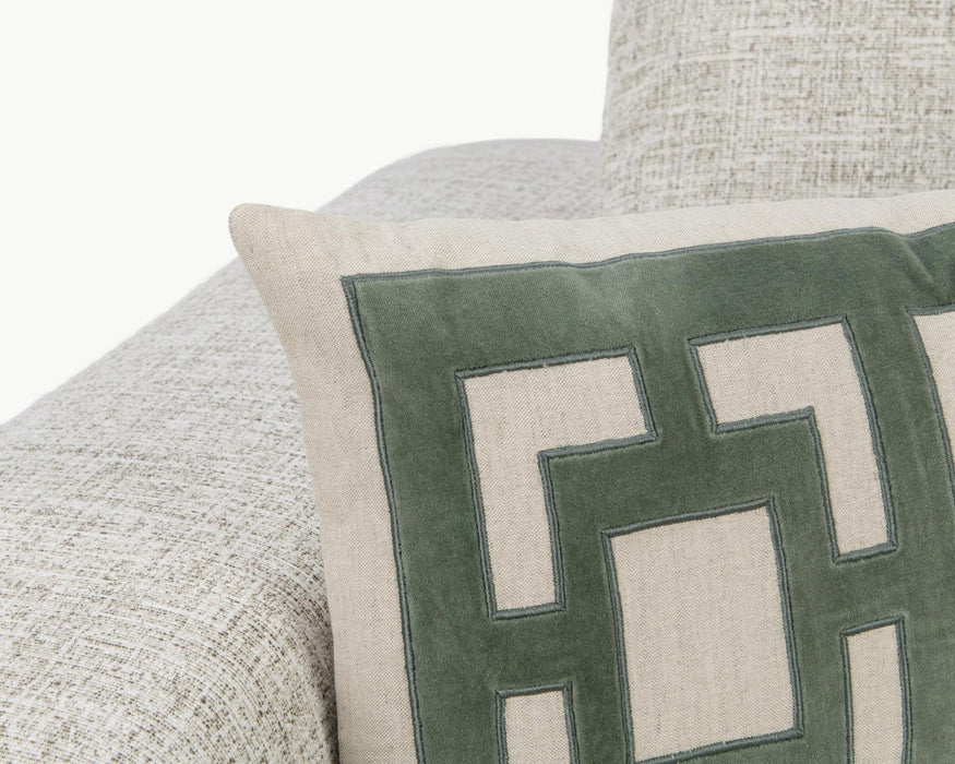 Villa By Classic Home - NV Corbin Jade Green 14x26 Pillows -Set of 2- V310078 - GreatFurnitureDeal