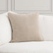 Villa By Classic Home - SLD Bedford Linen Natural 22x22 Pillows -Set of 2- V320007 - GreatFurnitureDeal