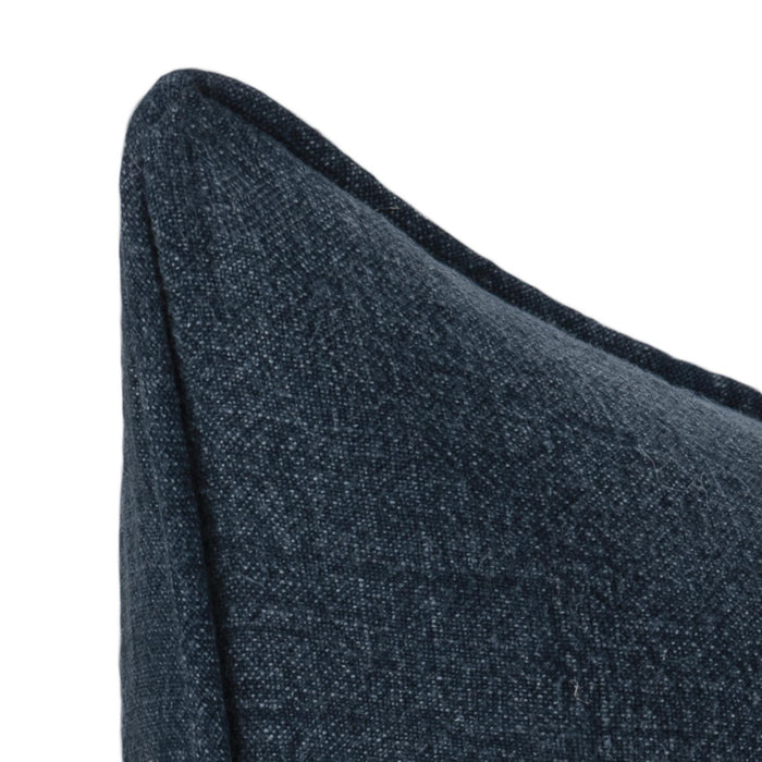 Villa By Classic Home - SLD Bedford Linen Indigo 22x22 Pillows -Set of 2- V320009 - GreatFurnitureDeal