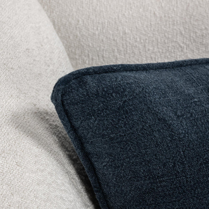 Villa By Classic Home - SLD Bedford Linen Indigo 22x22 Pillows -Set of 2- V320009 - GreatFurnitureDeal