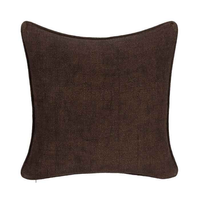 Villa By Classic Home - SLD Bedford Linen Ganache 22x22 Pillows -Set of 2- V320011 - GreatFurnitureDeal