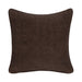 Villa By Classic Home - SLD Bedford Linen Ganache 22x22 Pillows -Set of 2- V320011 - GreatFurnitureDeal
