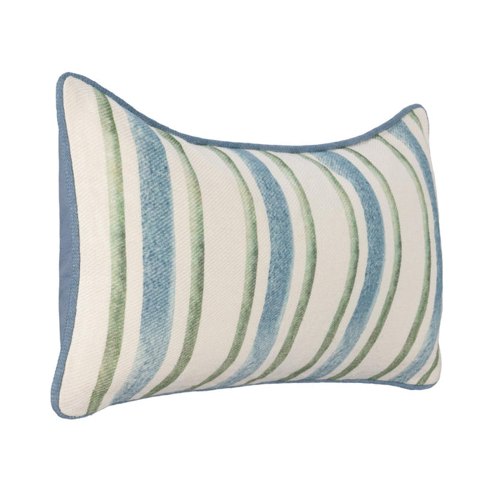 Villa By Classic Home - TQ Harbor Stripe 14x26 Pillows -Set of 2- V320017 - GreatFurnitureDeal