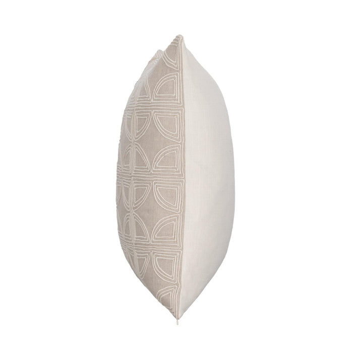 Villa By Classic Home - VC Elea Natural 22x22 Pillows (Set of 2) - V320019 - GreatFurnitureDeal