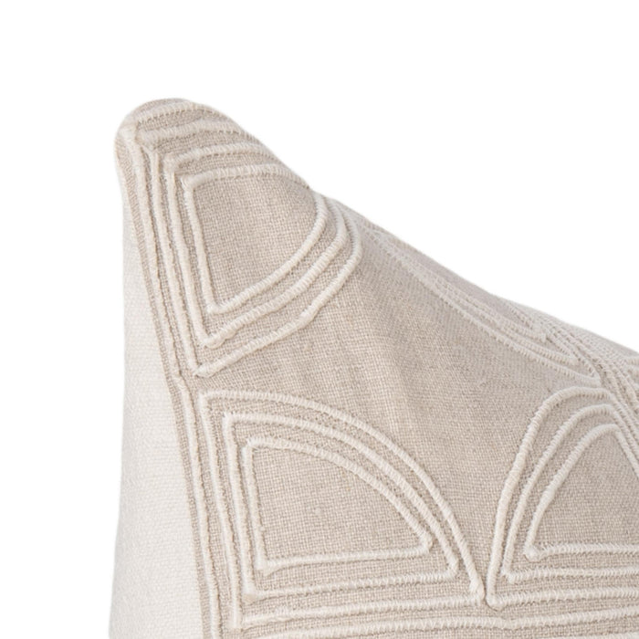 Villa By Classic Home - VC Elea Natural 22x22 Pillows (Set of 2) - V320019 - GreatFurnitureDeal