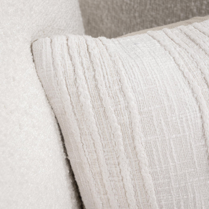 Villa By Classic Home - SLD Gratitude White 14"x 20" Pillows (Set of 2) - V320022 - GreatFurnitureDeal