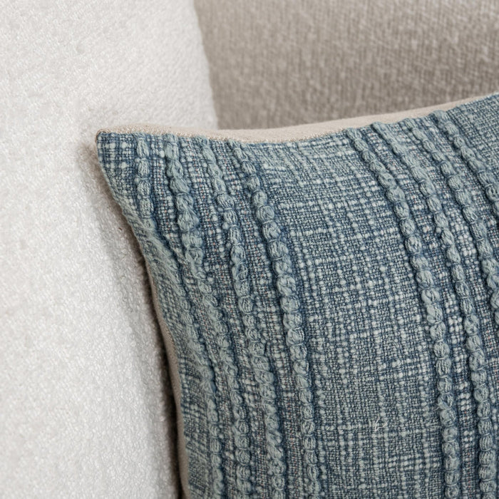 Villa By Classic Home - SLD Gratitude Sea Fog Blue 14"x 20" Pillows (Set of 2) - V320027 - GreatFurnitureDeal