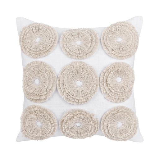 Villa By Classic Home - Halston Ivory 22x22 Pillows (Set of 2) - V320031 - GreatFurnitureDeal