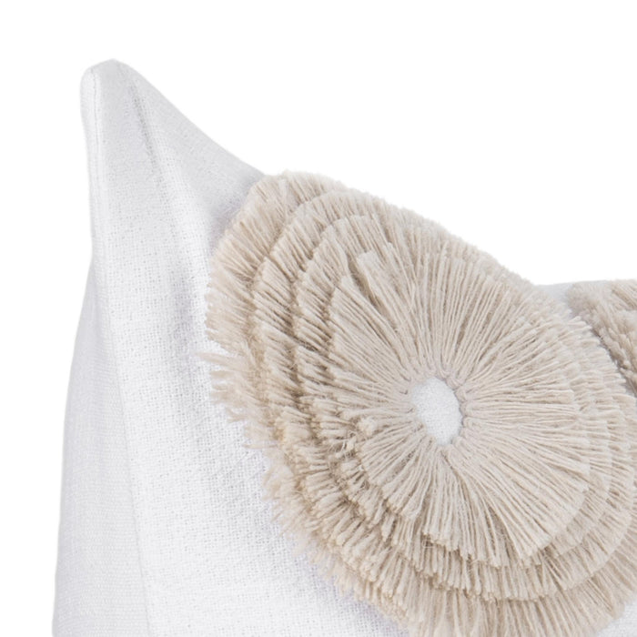 Villa By Classic Home - Halston Ivory 22x22 Pillows (Set of 2) - V320031 - GreatFurnitureDeal