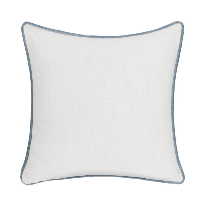 Villa By Classic Home - TQ Lessonia Blue 22x22 Pillows -Set of 2- V320042 - GreatFurnitureDeal