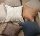 Villa By Classic Home - TQ Drift Ivory/Natural 22x22 Pillows -Set of 2- V320043 - GreatFurnitureDeal