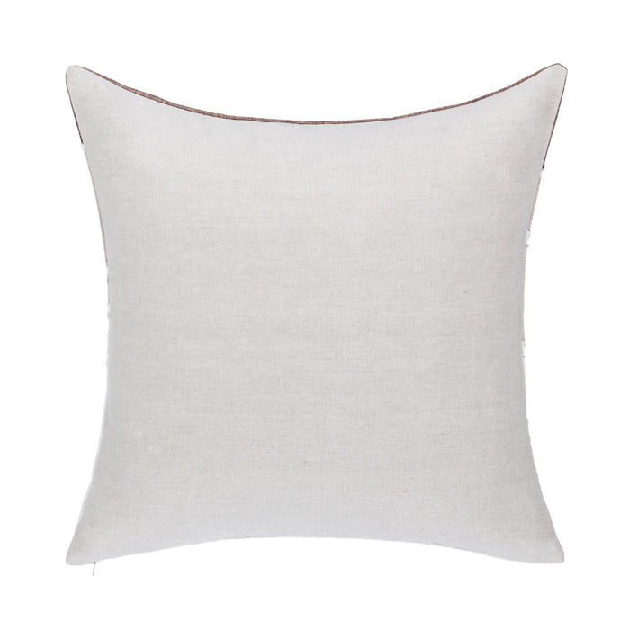 Villa By Classic Home - VC Bikram Ivory/Mocha 22x22 Pillows (Set of 2) - V320047