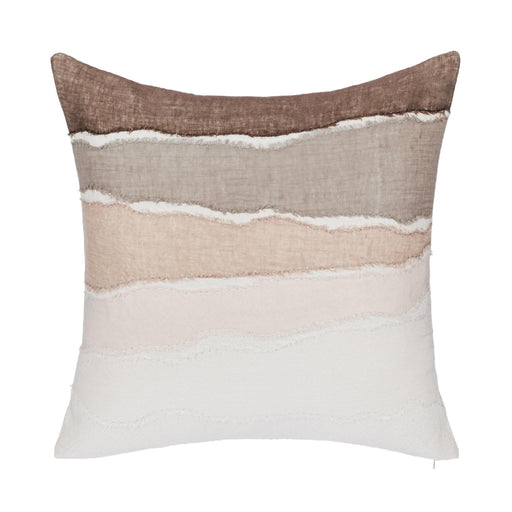 Villa By Classic Home - VC Bikram Ivory/Mocha 22x22 Pillows (Set of 2) - V320047 - GreatFurnitureDeal