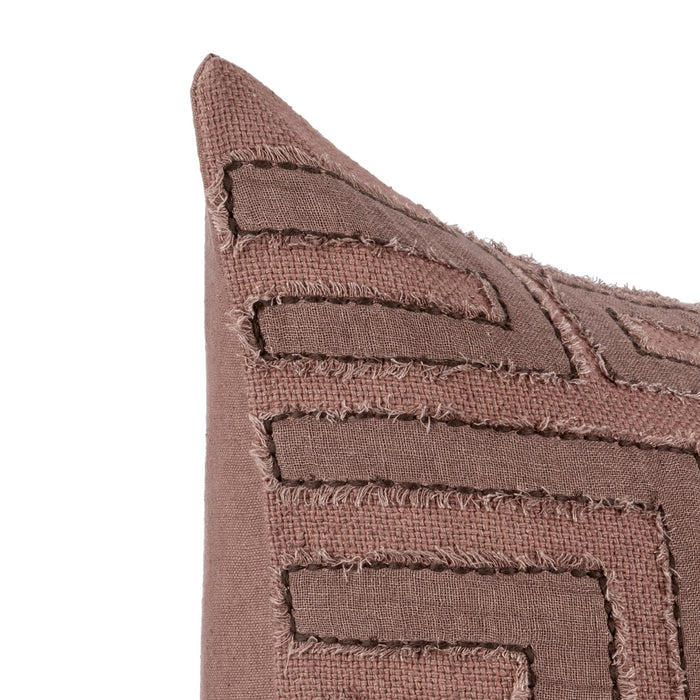 Classic Home - VC Mateo Pillow in Sierra Brown 22x22 -Set of 2- V320048