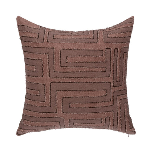 Classic Home - VC Mateo Pillow in Sierra Brown 22x22 -Set of 2- V320048 - GreatFurnitureDeal